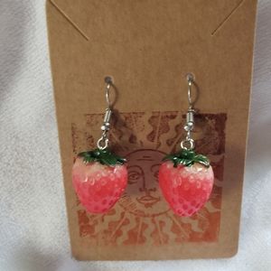 COPY - Strawberry earrings
